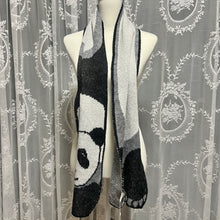 Load image into Gallery viewer, Panda Black Cute Scarf
