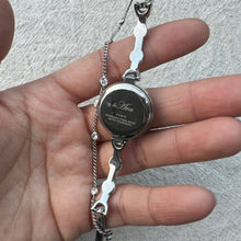 Load image into Gallery viewer, Silver Rhinestone Bracelet Watch
