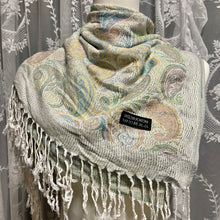 Load image into Gallery viewer, Pastel Candy Paisley Scarf

