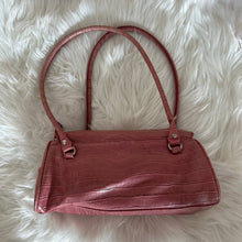 Load image into Gallery viewer, Pink Buckle Leather Shoulder Bag
