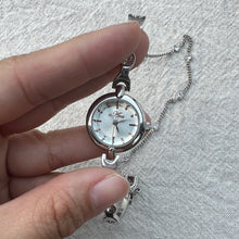 Load image into Gallery viewer, Silver Rhinestone Bracelet Watch
