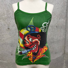 Load image into Gallery viewer, Reggae Green Cami Top
