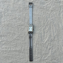Load image into Gallery viewer, Silver Long Rectangle Strap Vintage Watch
