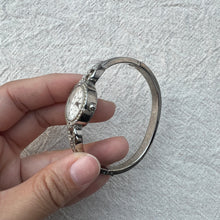 Load image into Gallery viewer, Rhinestones Cuff Bracelet Vintage Watch
