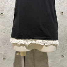 Load image into Gallery viewer, Black Cotton White Floral Chest Cami Top
