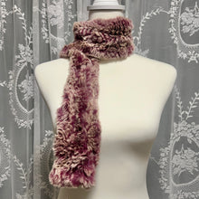 Load image into Gallery viewer, Pink Red Ombre Furry Scarf
