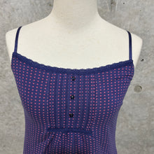 Load image into Gallery viewer, Purple Pink Polka Dot Cami Top

