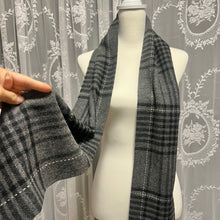 Load image into Gallery viewer, Gap Grey Classic Checkered Scarf
