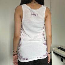 Load image into Gallery viewer, Harley Davidson Purple Skull Paisley Tank Top
