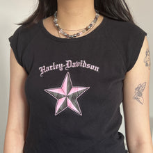 Load image into Gallery viewer, Harley Davidson 2004 Pink Star Short Sleeves Shirt Top
