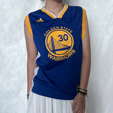 Load image into Gallery viewer, Adidas NBA Golden State Blue 30 Jersey Tank Top
