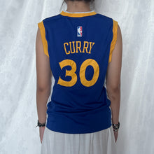 Load image into Gallery viewer, Adidas NBA Golden State Blue 30 Jersey Tank Top
