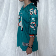 Load image into Gallery viewer, Starter Dolphins Aqua Green 54 Jersey Shirt
