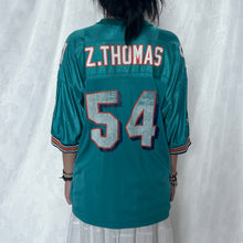 Load image into Gallery viewer, Starter Dolphins Aqua Green 54 Jersey Shirt
