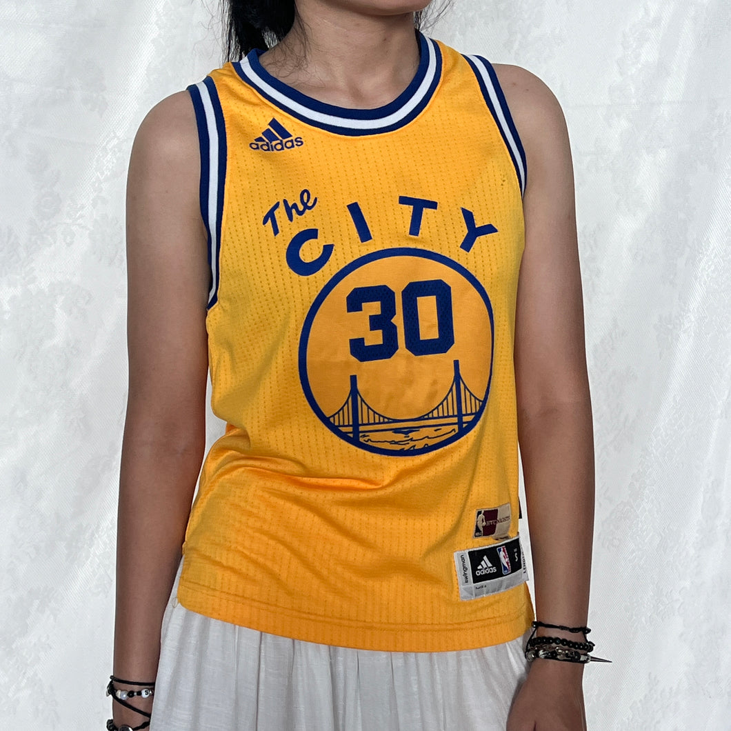 Adidas Stephen Curry The City Yellow 30 Jersey Tank Top