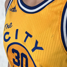 Load image into Gallery viewer, Adidas Stephen Curry The City Yellow 30 Jersey Tank Top
