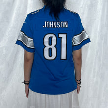 Load image into Gallery viewer, NFL Lions Blue 81 Jersey Shirt
