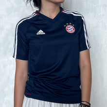 Load image into Gallery viewer, Adidas FC Bayern Blue Black Jersey Shirt
