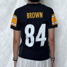 Load image into Gallery viewer, NFL &#39;Brown&#39; Black 24 Jersey Shirt
