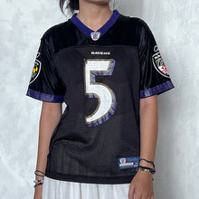 Load image into Gallery viewer, NFL Ravens Purple 5 Jersey Shirt
