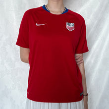 Load image into Gallery viewer, Nike Red USA Patch Jersey Shirt
