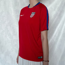 Load image into Gallery viewer, Nike Red USA Patch Jersey Shirt
