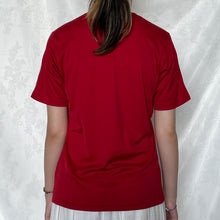 Load image into Gallery viewer, Adidas Red Simple White Stripes Jersey Shirt
