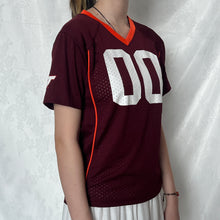 Load image into Gallery viewer, Maroon Hokies 00 Jersey Shirt
