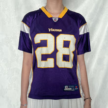 Load image into Gallery viewer, NFL Purple Peterson 28 Jersey Shirt
