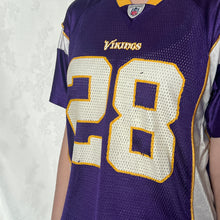 Load image into Gallery viewer, NFL Purple Peterson 28 Jersey Shirt
