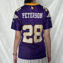 Load image into Gallery viewer, NFL Purple Peterson 28 Jersey Shirt
