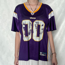 Load image into Gallery viewer, NFL Purple Vikings 00 Jersey Shirt
