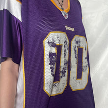 Load image into Gallery viewer, NFL Purple Vikings 00 Jersey Shirt
