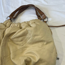 Load image into Gallery viewer, Beige Puffer Leather Straps Handbag
