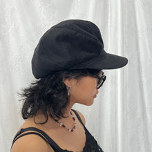 Load image into Gallery viewer, Black Panel Hat Cap
