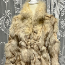 Load image into Gallery viewer, Cream Brown Ombre Crop Fur Coat Jacket (SG)
