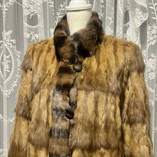 Load image into Gallery viewer, Reversible Brown Ombre Fur Coat (SG)

