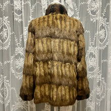 Load image into Gallery viewer, Reversible Brown Ombre Fur Coat (SG)
