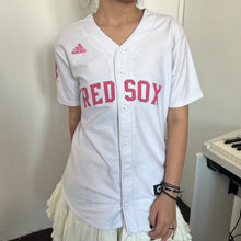 Load image into Gallery viewer, Adidas Red Sox Button JRSY-0211
