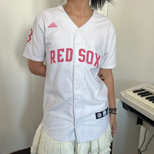 Load image into Gallery viewer, Adidas Red Sox Button JRSY-0211
