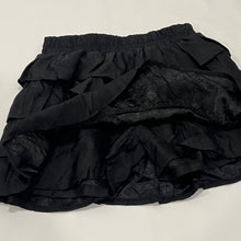 Load image into Gallery viewer, Black Lightweight Ruffles Tiered Mini Skirt
