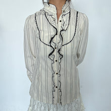 Load image into Gallery viewer, Axes Femme Cream Alice Long Sleeves Top
