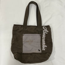 Load image into Gallery viewer, Abercrombie Brown Washed Tote Bag
