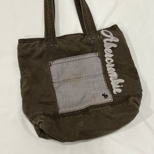 Load image into Gallery viewer, Abercrombie Brown Washed Tote Bag
