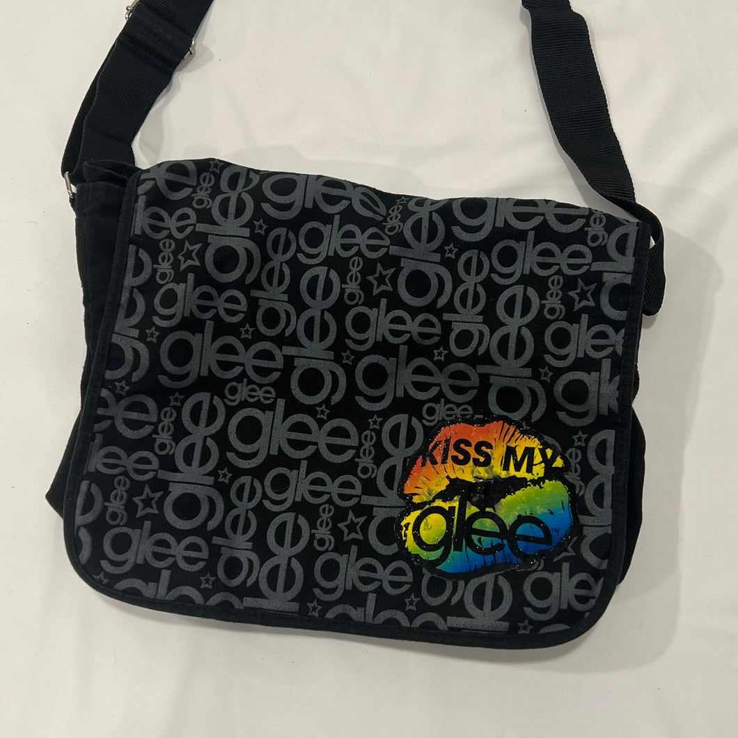 Glee Black Messenger Bag