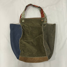 Load image into Gallery viewer, Handmade Patchwork Suede Tote Bag
