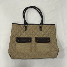 Load image into Gallery viewer, Beige Quilt Leather Bag
