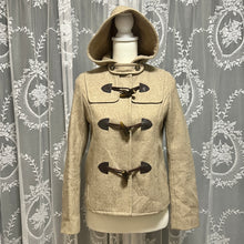 Load image into Gallery viewer, Brown Yellow Tooth Hook Button Long Sleeves Coat
